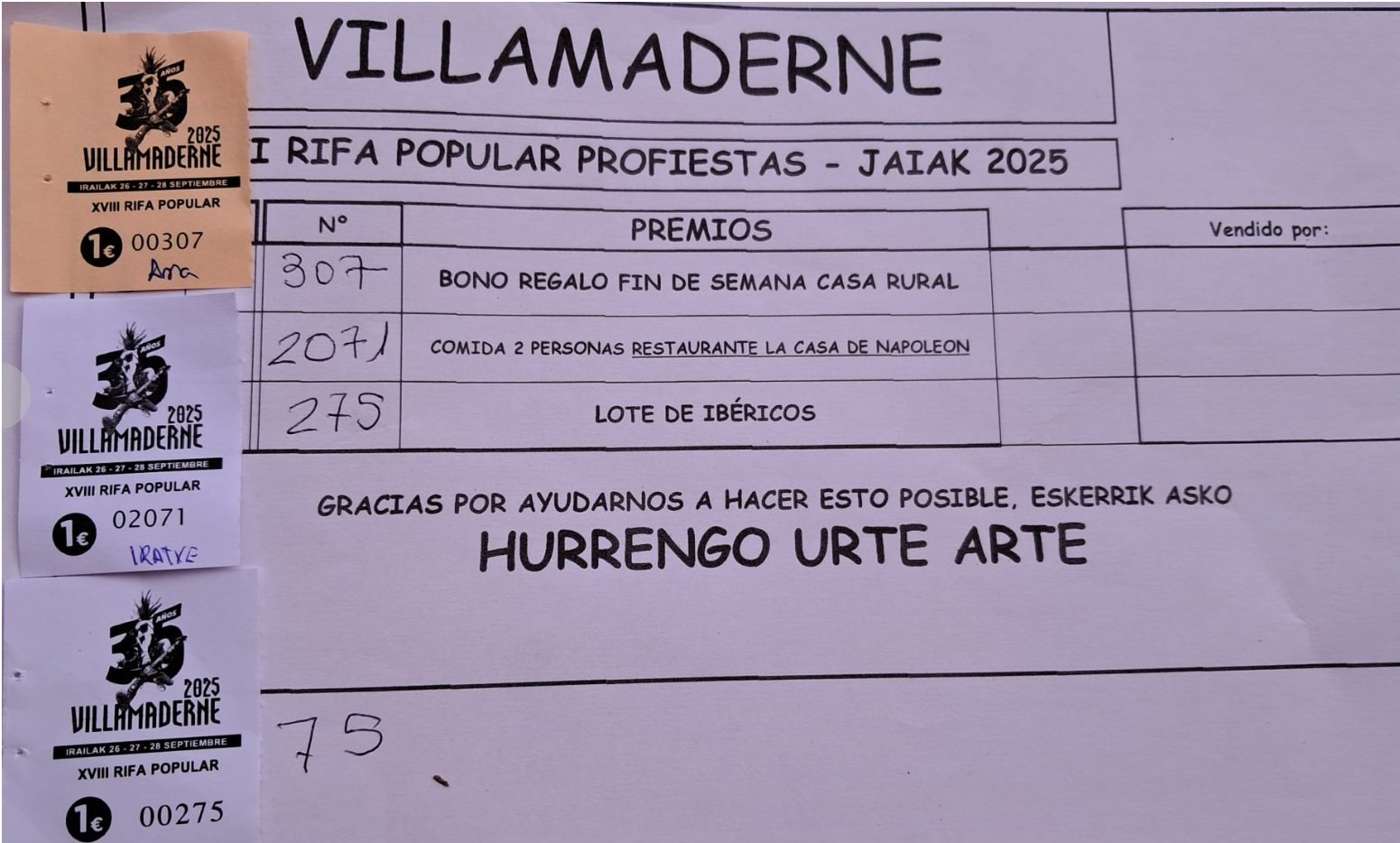 2024 sorteo